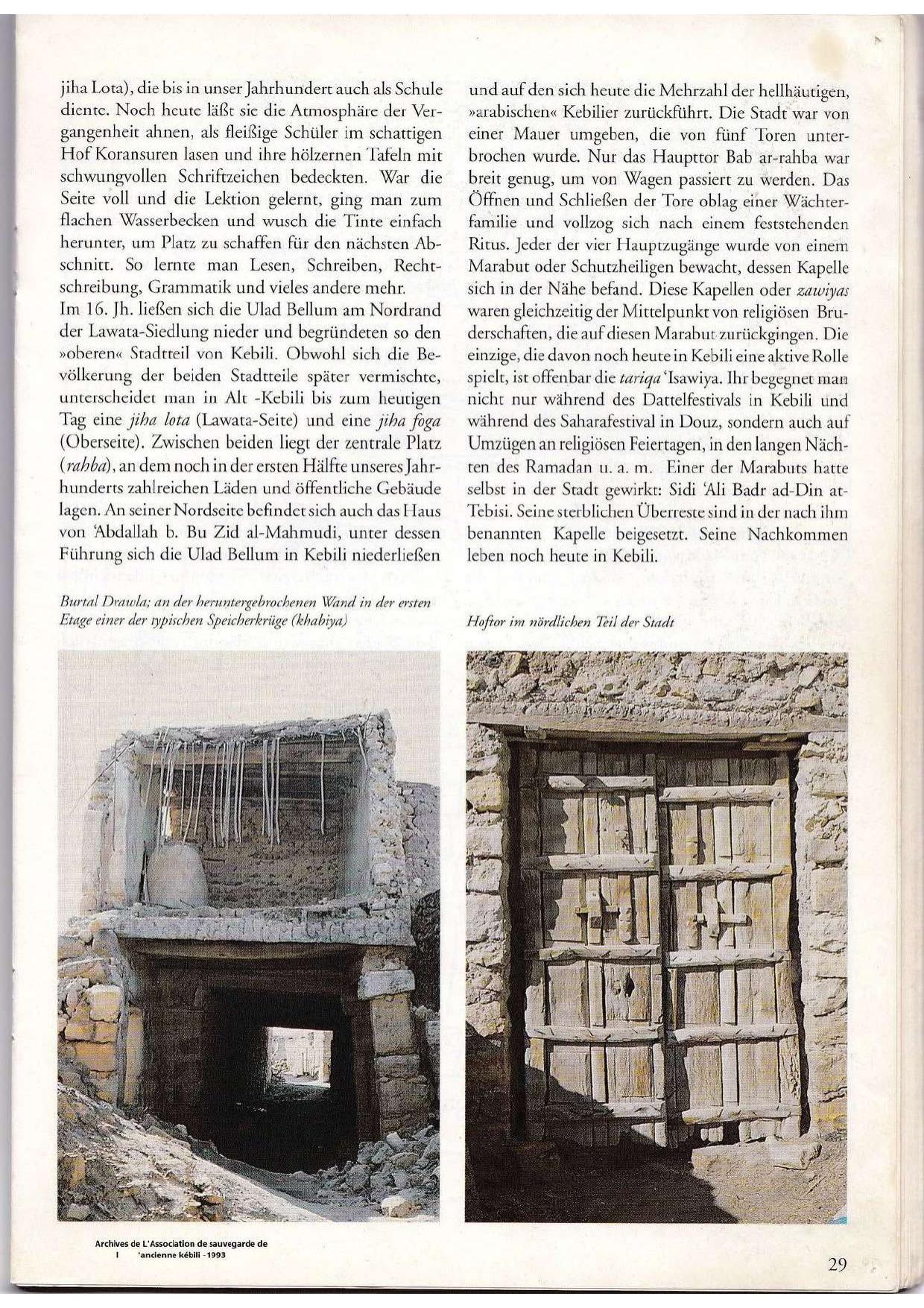 Archives ASAK 1993
